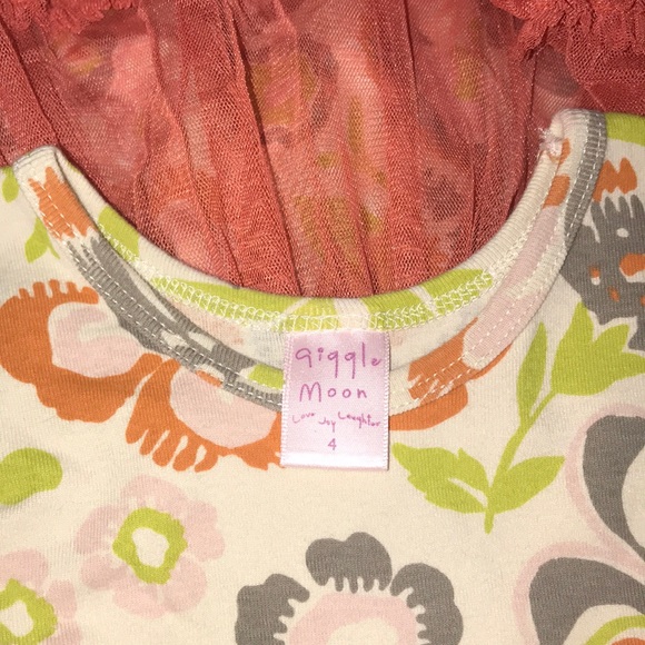 Giggle moon orange dress - Picture 3 of 3